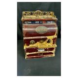 Vintage rare Japanese wood cash register