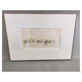 Harold Altman 'Walk' lithograph