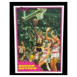 1981 Topps Magic Johnson Super Action