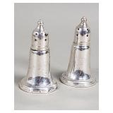 Vintage Empire sterling silver weighted salt and
