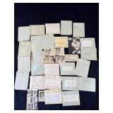 Lot of baseball player autographs