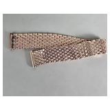Vintage 14k rose gold Kreisler U.S.A. watch band