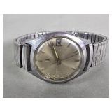 Vintage Bulova Accutron stainless steel wristwatch