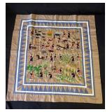 Traditional Hmong embroidered tapestry