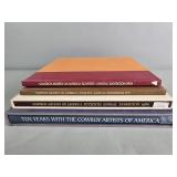 Group of signed books