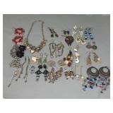 Group of costume jewelry