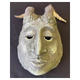 Vintage papier-mché mask