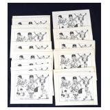Lot of Carl Yastrzemski prints