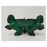 Art Deck malachite ashtray