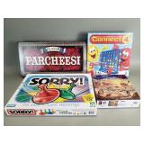 Group of clqssic board games - Parcheesi, Sorry!,