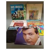 Vintage vinyl records