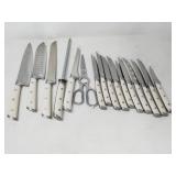 Cangshan knife block and set of knives