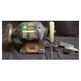 Ohio Forge model 7065 6" bench grinder with 2