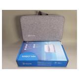 Ecovacs Winbot Mini compact robot and storage box