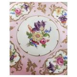 Limoges (France) hand painted antique plate