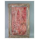 Signed Earl Gross oil painting on canvas