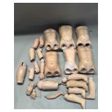 Antique doll parts