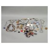 Group of costume jewelry