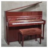 Schimmel 300.023 upright piano with bench