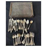 Lot of vintage silverware