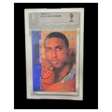 1996SP Abdul Rahim rookie card graded 9