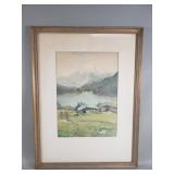 Otto Lehmann watercolor