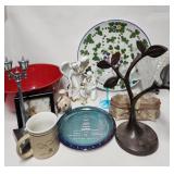 Vintage decor; LACMA 50, Italy charger,