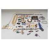 Vintage costume jewelry collection