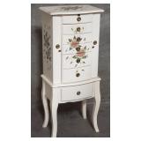 Thomas Pacconi jewelry armoire with key