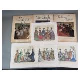Bundle of vintage prints