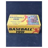 Factory sealed 1991 Fleer Ultra baseball card set