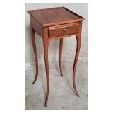 Louis XV-style fruitwood side table