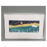 Signed Misha Moracha "Night of the Lion"