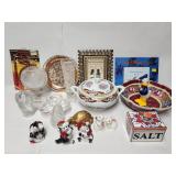 Misc vintage items; Disney, Fitz & Floyd