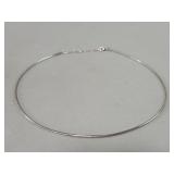 Sterling silver choker