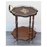 Mid-century Modern Italian bar cart