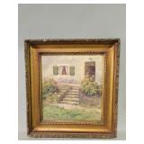 Signed C. P. Neilson watercolor