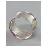 Sterling silver napkin ring