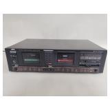 JVC KD-W55 stereo double cassette deck