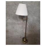 Vintage Stiffel style brass swinging arm floor