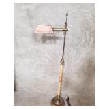 Vintage brass floor lamp