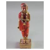 Vintage mixed metals hand painted Jalaram Bapa