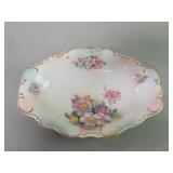 Bavaria hand painted porcelain center bowl