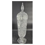 American crystal lidded bonbonnier