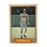 1982 Fleer Cal Ripken Jr rookie card