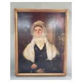 Antique Charles Loning Elliott oil on canvas