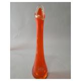 Vintage Viking hand blown glass vase