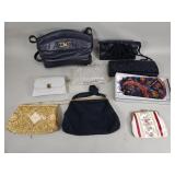 Group of women's handbags