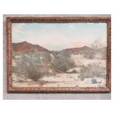 Washburn 'Where The Desert God Dwells' lithograph