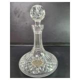 Waterford crystal ship's decanter